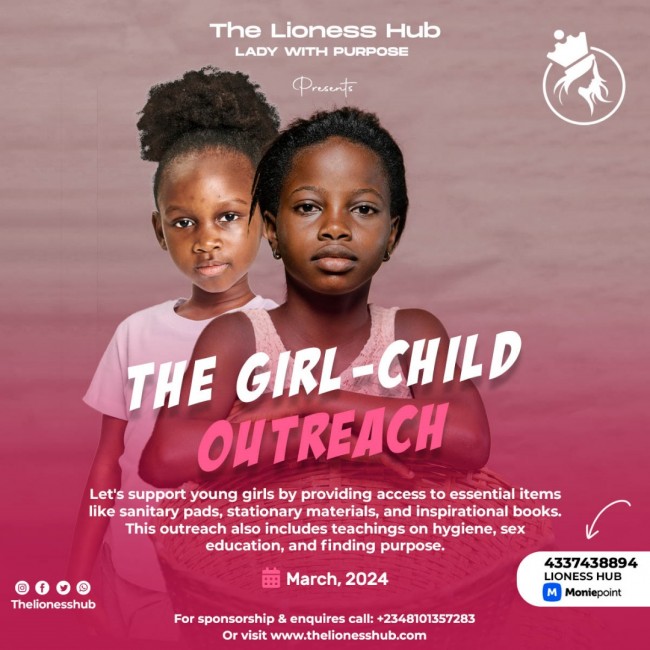 Lioness Hub Girl-Child outreach 