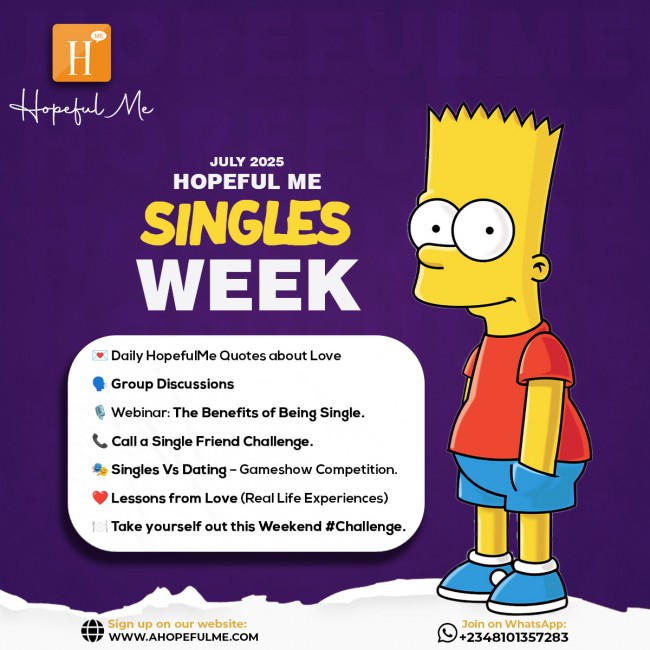 2028 Singles Week