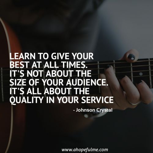 Quality in your service 