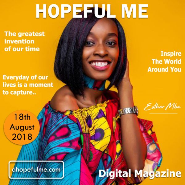 Magazine cover sample 