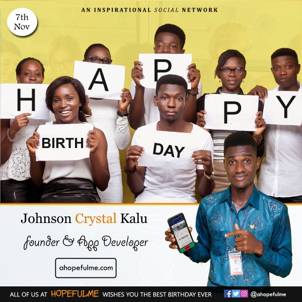 Hopeful Me Birthday wishes 