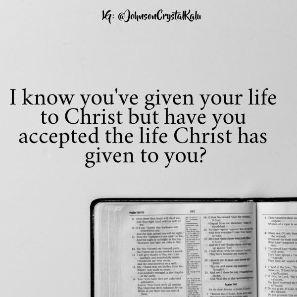 Accept the life 