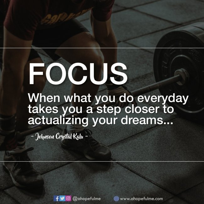 focus