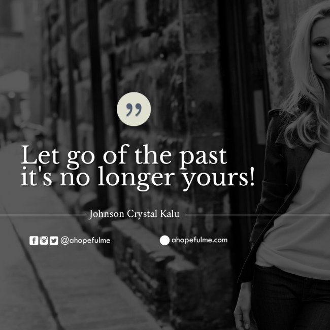 Its no longer yours 