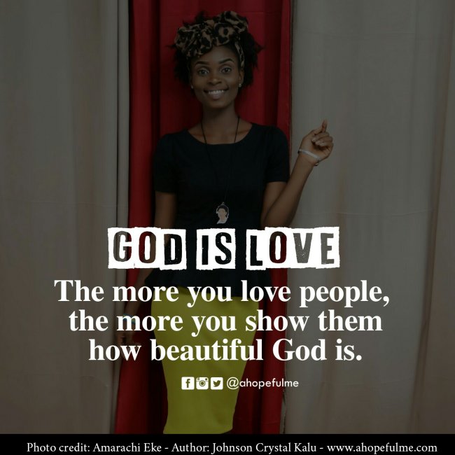 God is love
