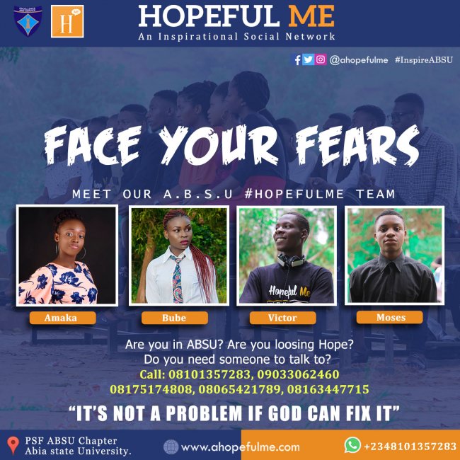 Meet our Hopeful Me ABSU Team