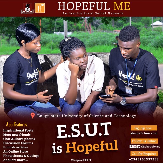 Sharing the message of Hope! 