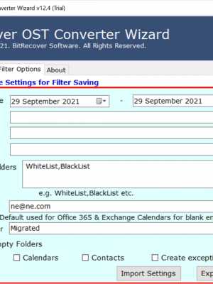 OST to PST Converter